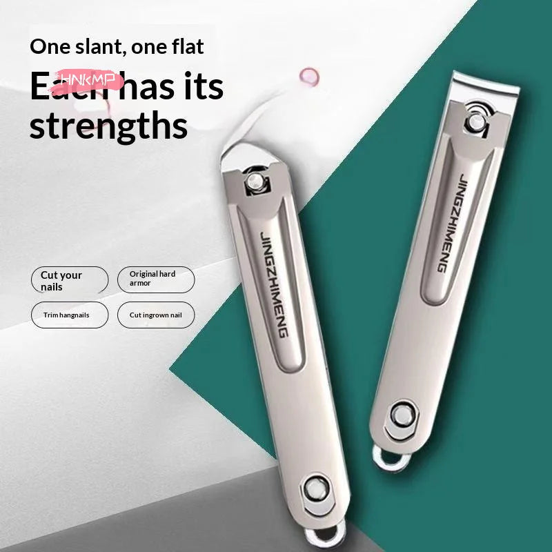 HNKMP Carbon Steel Nail Clipper – Flat & Slanted Blade Nail Clipper QXL
