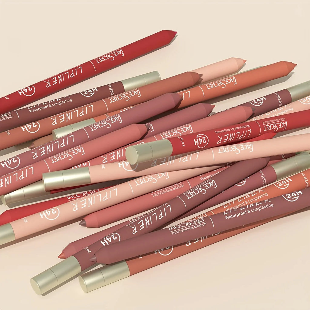 Beauty Glazed 3-Pc Velvet Matte Lip Set – Lipstick, Liner & Oil Lip Makeup Set QXL
