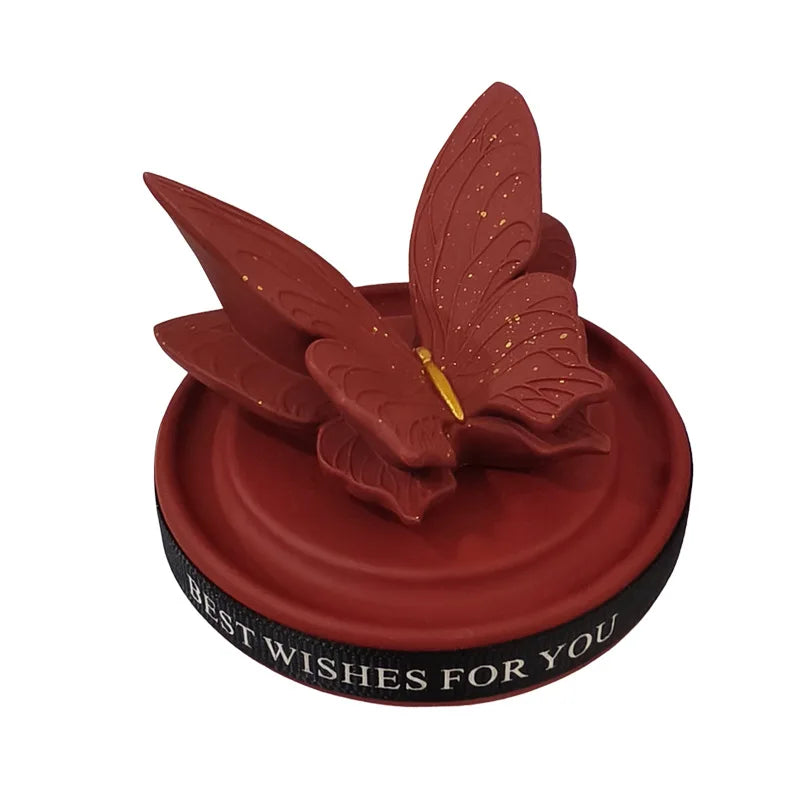 Butterfly Car Diffuser Stone | Essential Oil Air Freshener Gift Car Diffuser Stone QXL