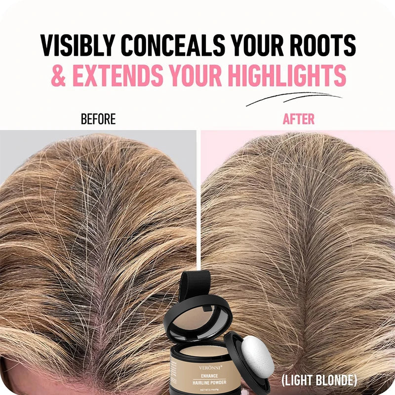 VERONNI 14-Color Waterproof Hairline Shadow Powder | Root Cover Hairline Shadow Powder QXL