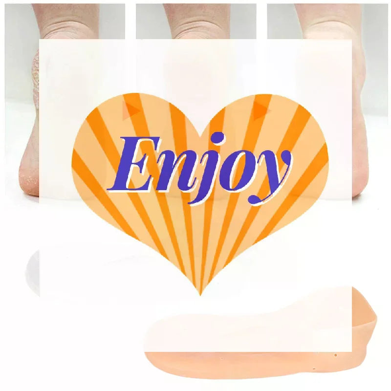 Moisturizing Silicone Gel Socks for Soft Feet | S & L Sizes Moisturizing Gel Socks QXL