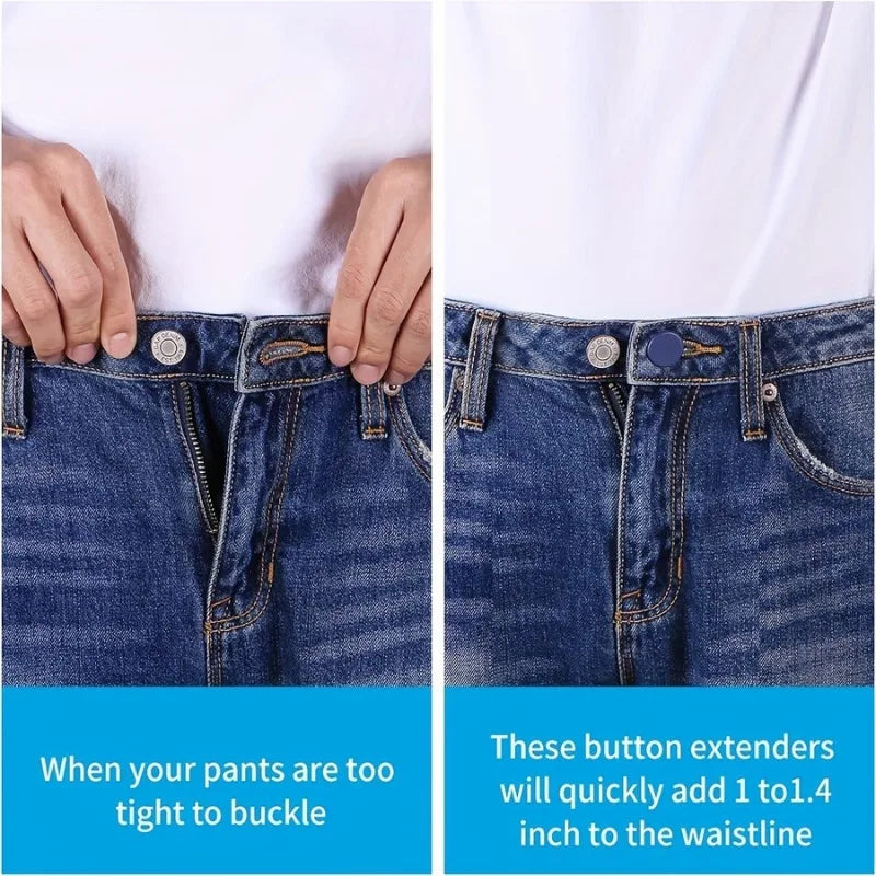Waist Extender Buttons for Jeans & Pants | Chinese Knot Style Waist Extender Buttons QXL