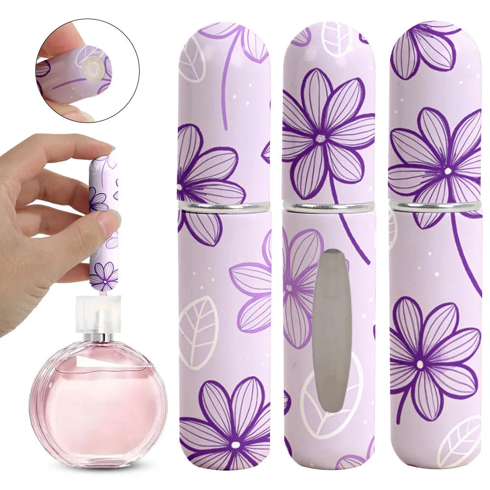 5ml Refillable Mini Perfume Atomizer Spray Bottle | Travel Perfume Atomizer Bottle QXL