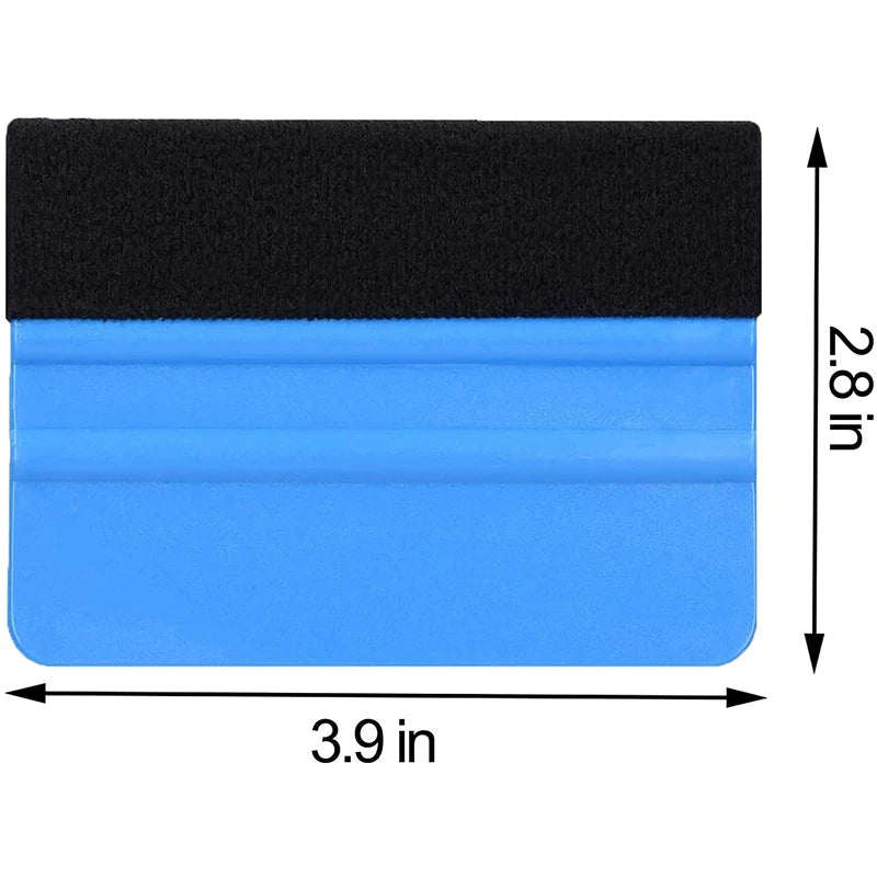 5-Pack Felt Edge Vinyl Wrap Squeegee | Car Film Tool Set Car Wrap Squeegee QXL