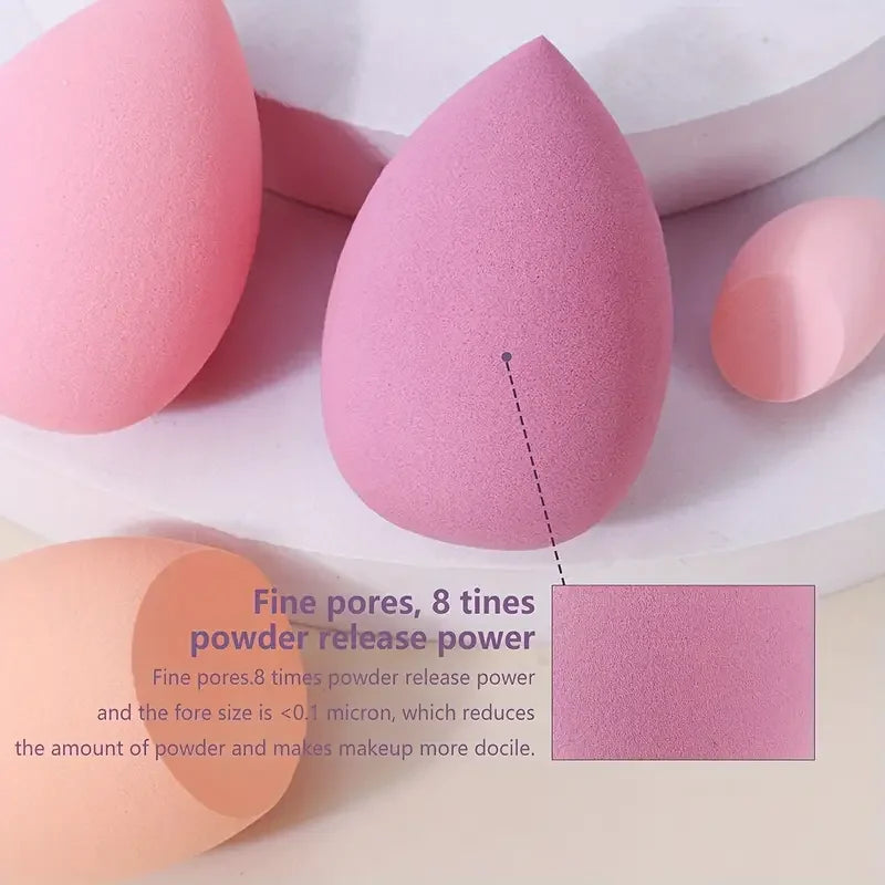 14-Piece Makeup Sponge Set | Foundation Blender & Powder Puff Makeup Sponge Set QXL