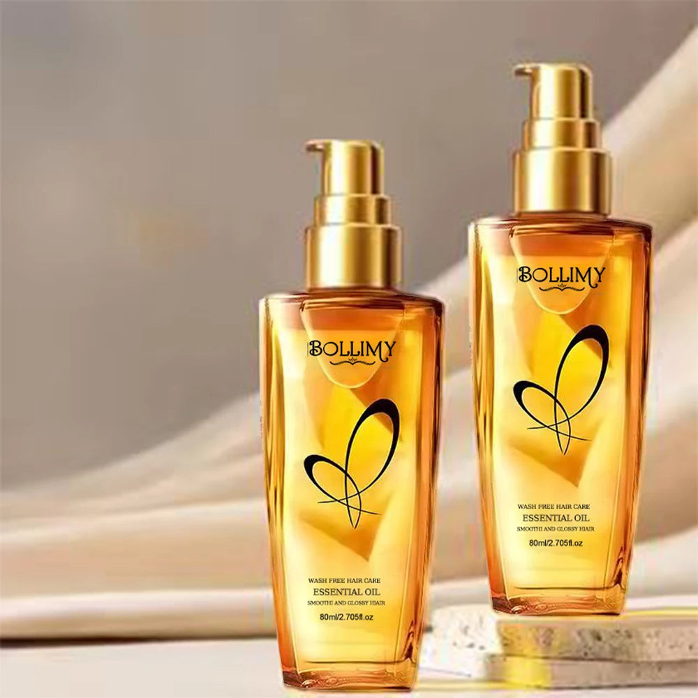 BOLLIMY Hair Care Essential Oil – Smooth, Soften & Frizz Control Hair Care Oil QXL