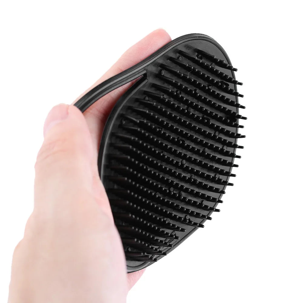 2-Pack Pocket Hair Brush & Scalp Massage Comb | Palm Grip Pocket Hair Brush QXL