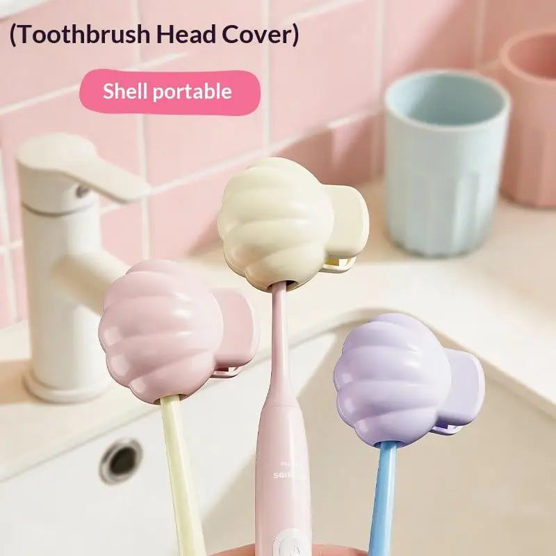 Portable Toothbrush Head Cover | Snap Dust-Proof Travel Cap Toothbrush Head Cover QXL