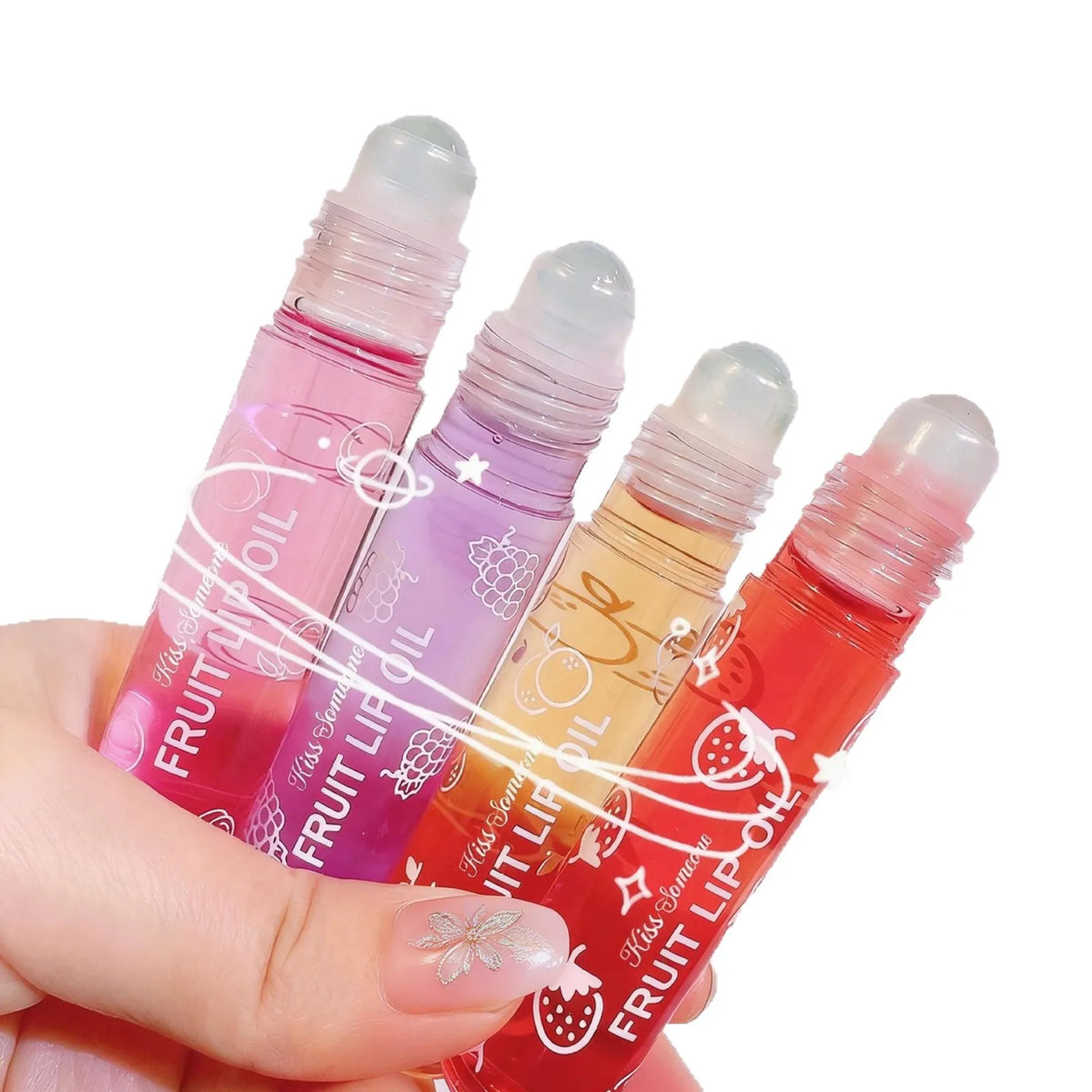 Honey Lip Oil Plumping Gloss | Tinted Moisturizing Lip Glow Tinted Lip Oil Gloss QXL