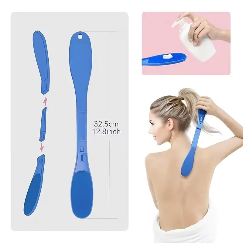 Long Handle Back Lotion Applicator Brush | Body Care Tool Lotion Applicator Brush QXL