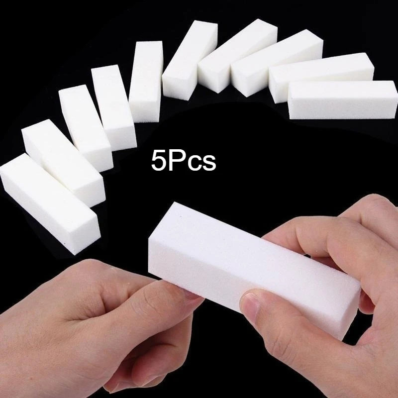 5-Pack Nail Buffer Blocks | Buffing & Sanding Files for Nails Nail Buffer Block QXL