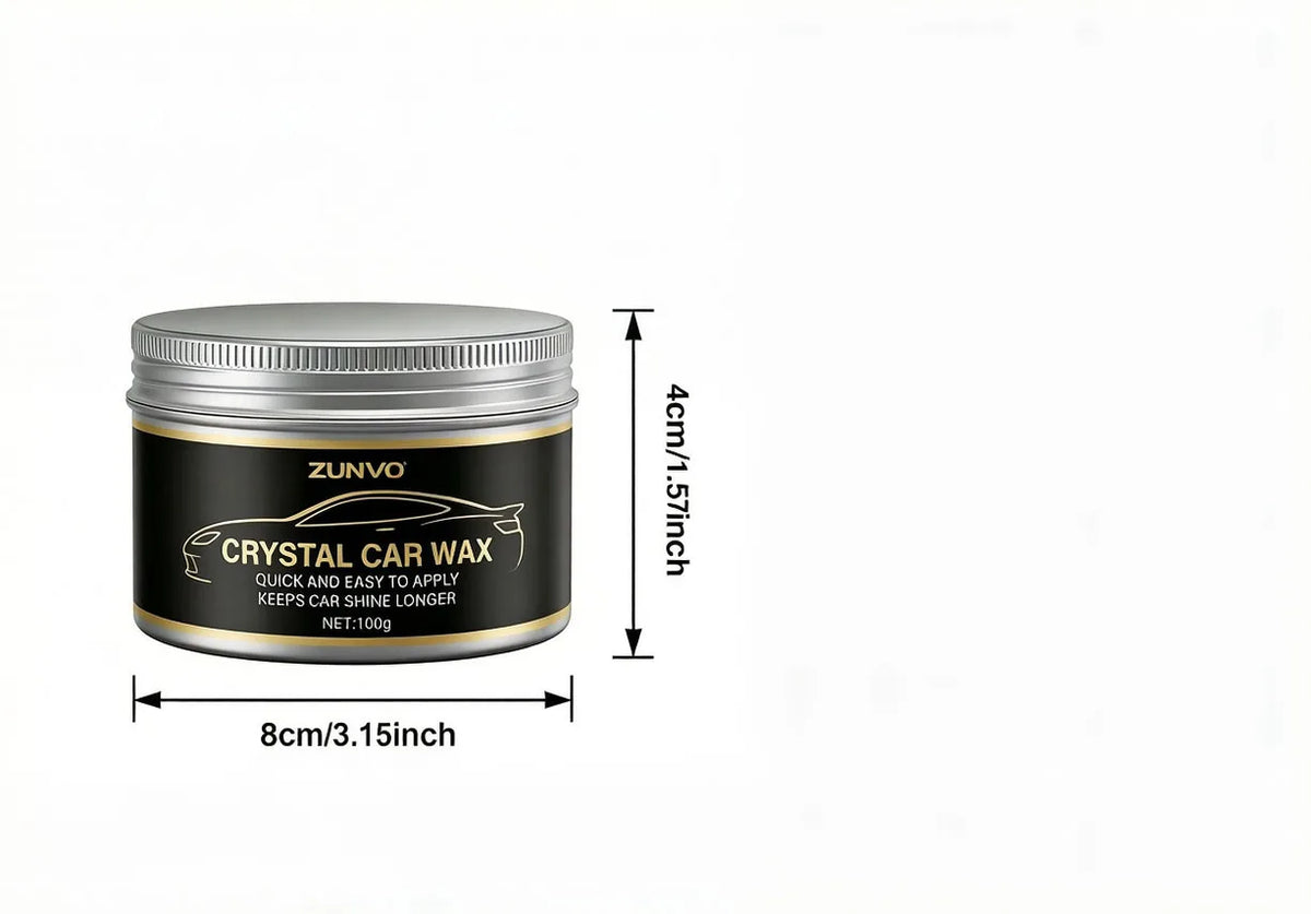 Crystal Car Wax Polish – Easy Apply, Long-Lasting Shine Car Wax Polish QXL