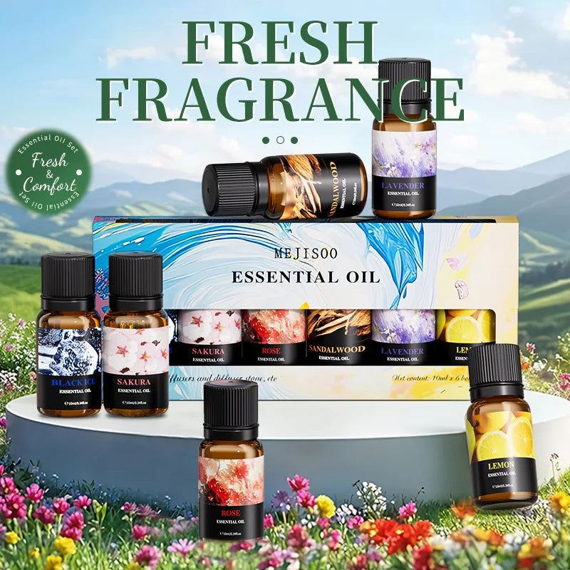 Summer Ocean Essential Oil Set | 6-Piece Diffuser Oils – QXL Aromatherapy Essential Oils QXL