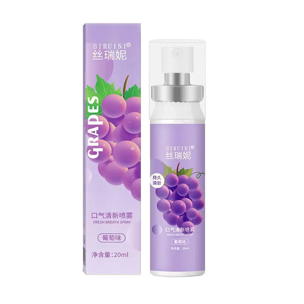 20ml Breath Freshener Spray – Fruity & Mint Flavors Breath Freshener Spray QXL B