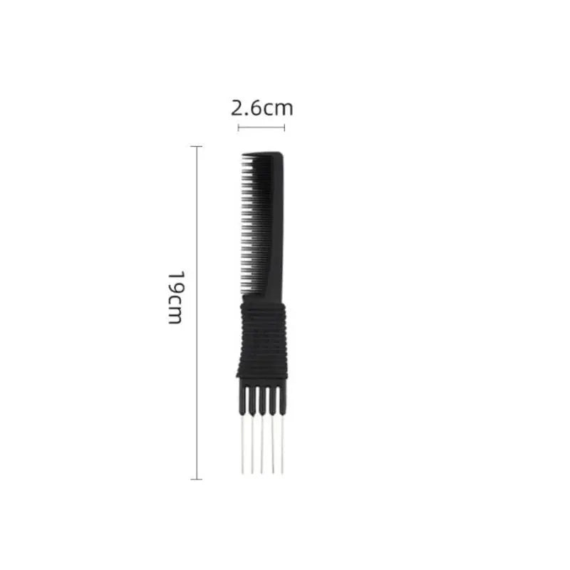 Men's Double-Sided Barber Comb | Steel Needle Fork Hair Tool Barber Hair Comb QXL