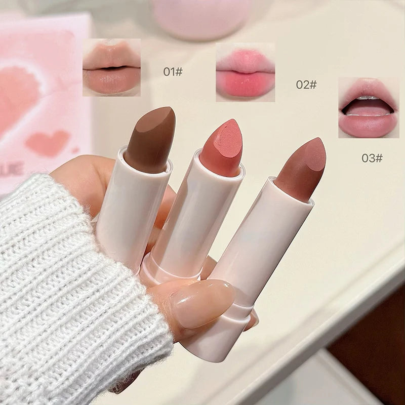 Art Value 4-Pc Matte Liquid Lipstick & Lip Balm Oil Set Lip Makeup Set QXL