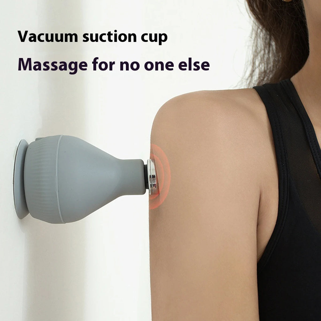 Handheld Acupoint Massager with Hot Compress | Mini Fascia Gun Handheld Massager QXL