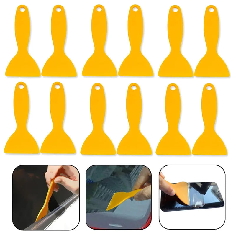 Vinyl Wrap Squeegee Scraper Set | Anti-Scratch Plastic Blade Vinyl Wrap Squeegee QXL