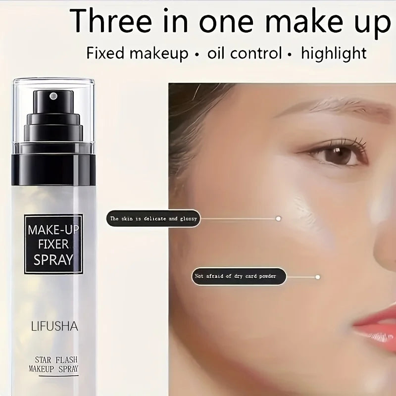 Makeup Setting Spray – Waterproof, Oil Control & Hydrating 2×100ml Makeup Setting Spray QXL