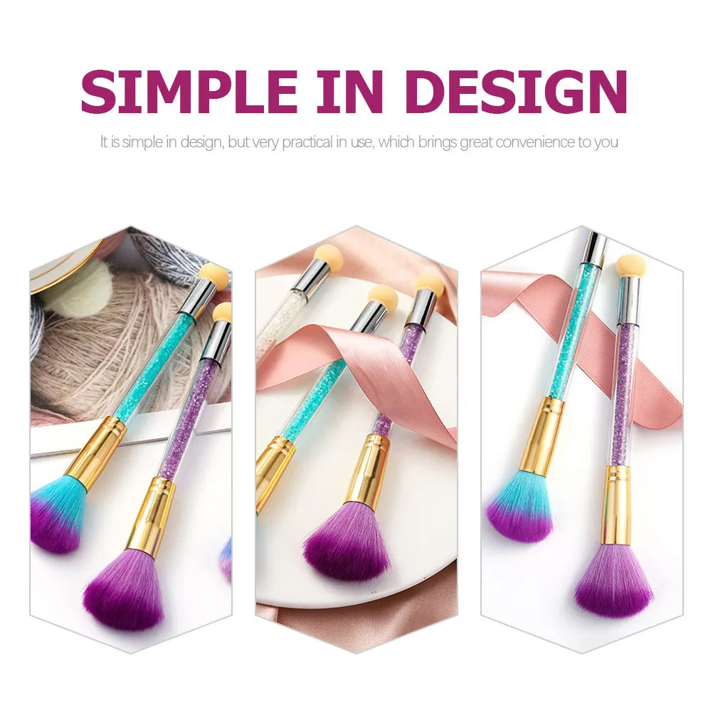 Double-Head Nail Sponge Pen | Gradient & Glitter Art Tool Nail Art Sponge Pen QXL