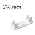 100-Pack Adjustable Cable Clips | Sticky Wire Organizers Cable Clip Organizer QXL 100pcs