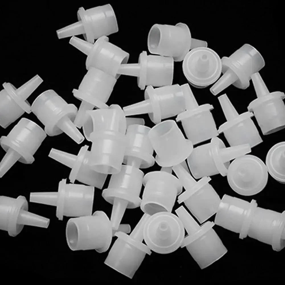 Eyelash Glue Nozzle Cap & Anti-Blocking Needle | 10/20-Pack Lash Glue Accessories QXL