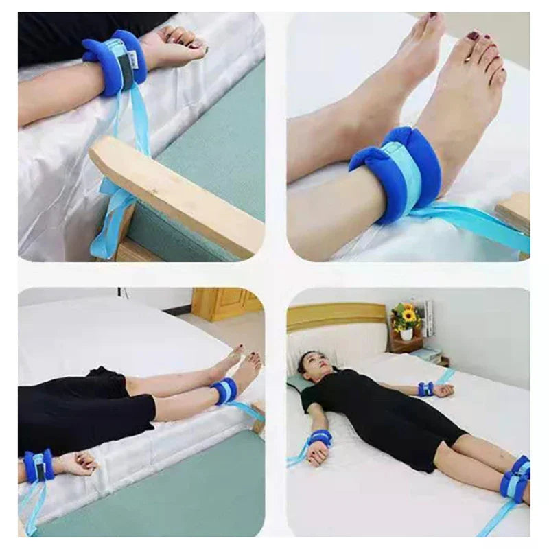 Adjustable Wrist & Ankle Restraint Strap | Soft Limb Support Belt Patient Restraint Strap QXL