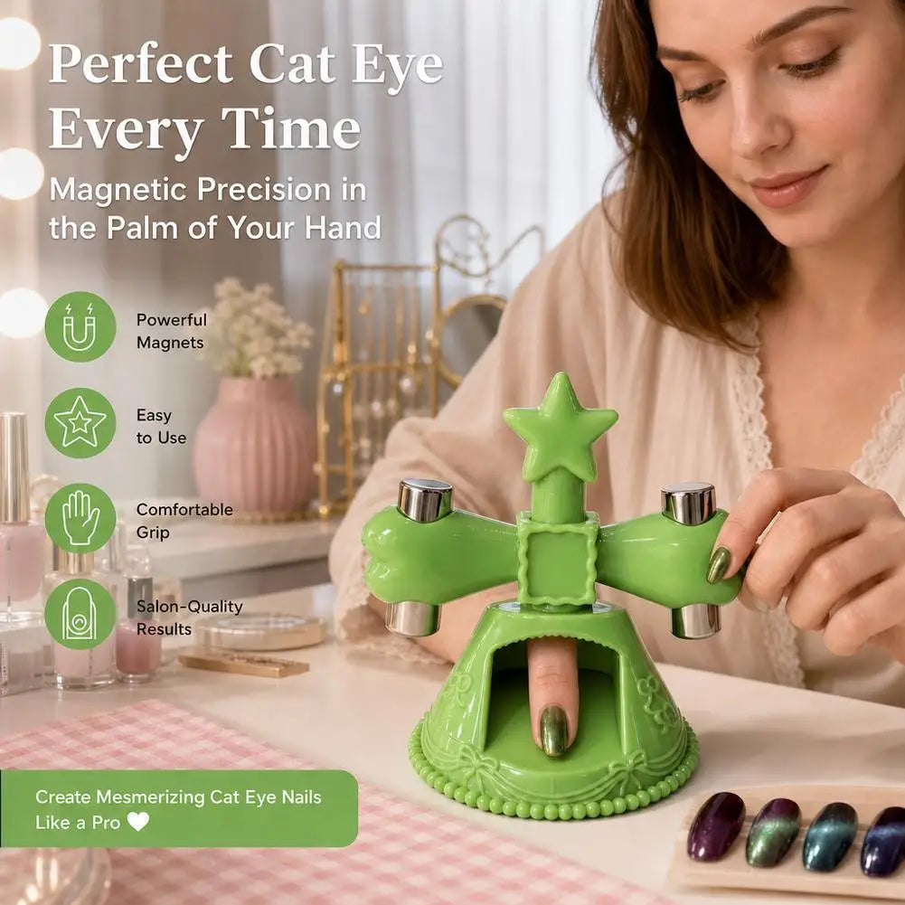 Rotating Cat Eye Magnet Tool | 360° Nail Art Magnet Nail Art Magnet Tool QXL