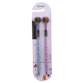 2-Pack 3D Three-Sided Toothbrush with Tongue Scraper Three-Sided Toothbrush QXL A