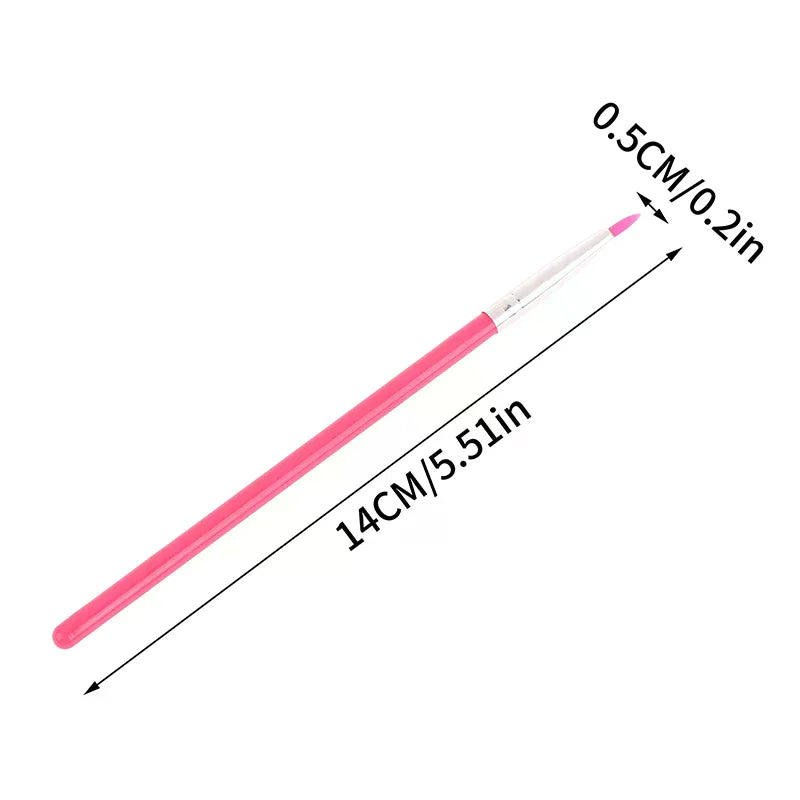 Silicone Applicator Brush | Eye, Concealer & Nail Art Silicone Applicator Brush QXL