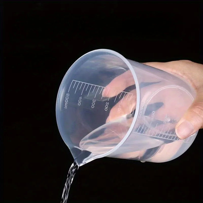 500ml Graduated Plastic Measuring Cup | Food-Safe Kitchen Jug Measuring Cup QXL