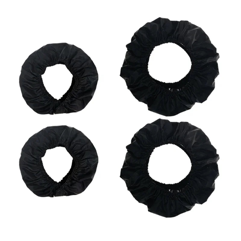 2-Pack Baby Stroller Wheel Covers | Dustproof Oxford Cloth Stroller Wheel Cover QXL