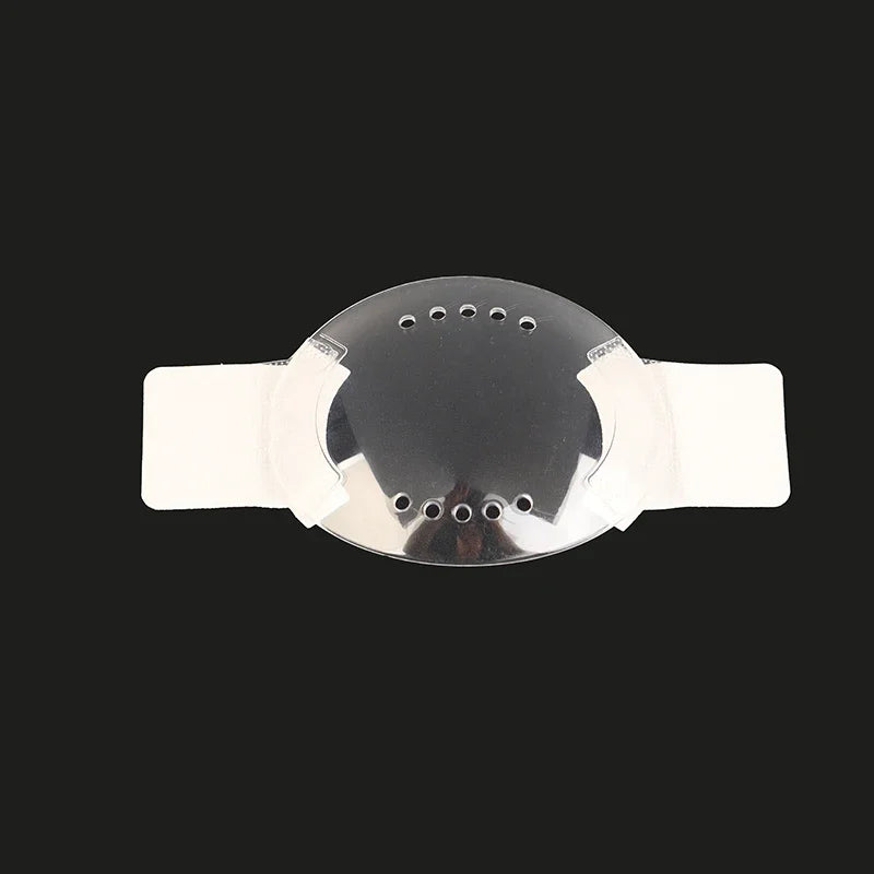 Self-Adhesive Clear Plastic Eye Shield – 10 Vent Holes Eye Shield Cover QXL