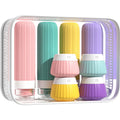 TSA Approved 3oz Travel Bottles | Leak-Proof Silicone Set Travel Bottle Set QXL A-8PCS set