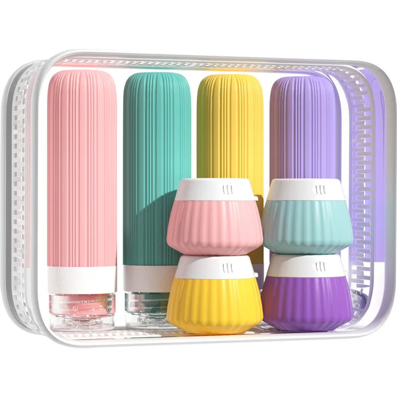TSA Approved 3oz Travel Bottles | Leak-Proof Silicone Set Travel Bottle Set QXL A-8PCS set
