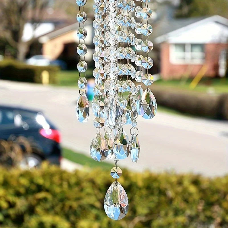Acrylic Crystal Bead Curtain Pendants – Wedding & Xmas Décor Crystal Bead Pendants QXL