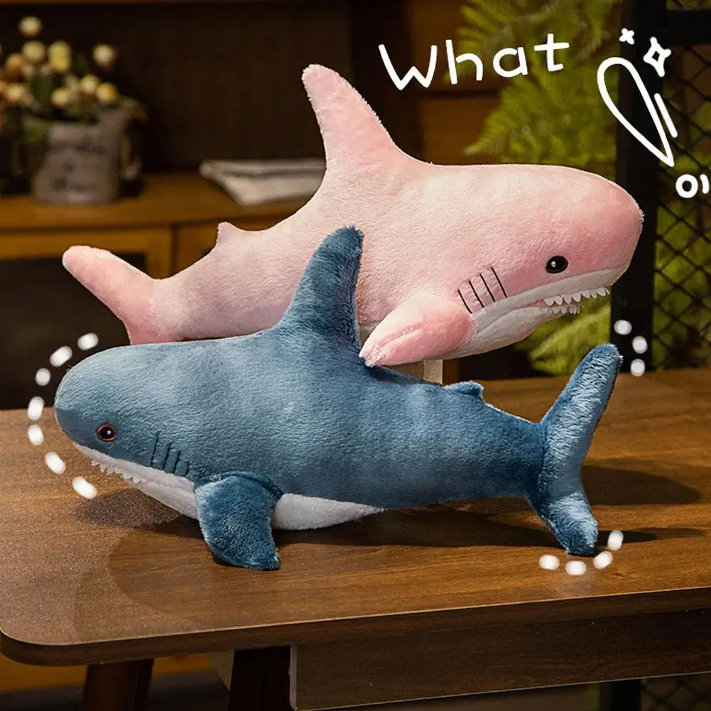 Cute Shark Plush Stuffed Animal Pillow Cushion | Fun Gift Plush Stuffed Toy QXL