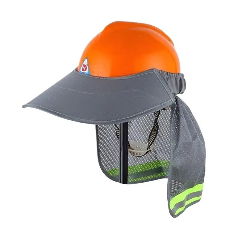 Hard Hat Neck Shield | Reflective Sun Shade Brim Cover Hard Hat Neck Shield QXL