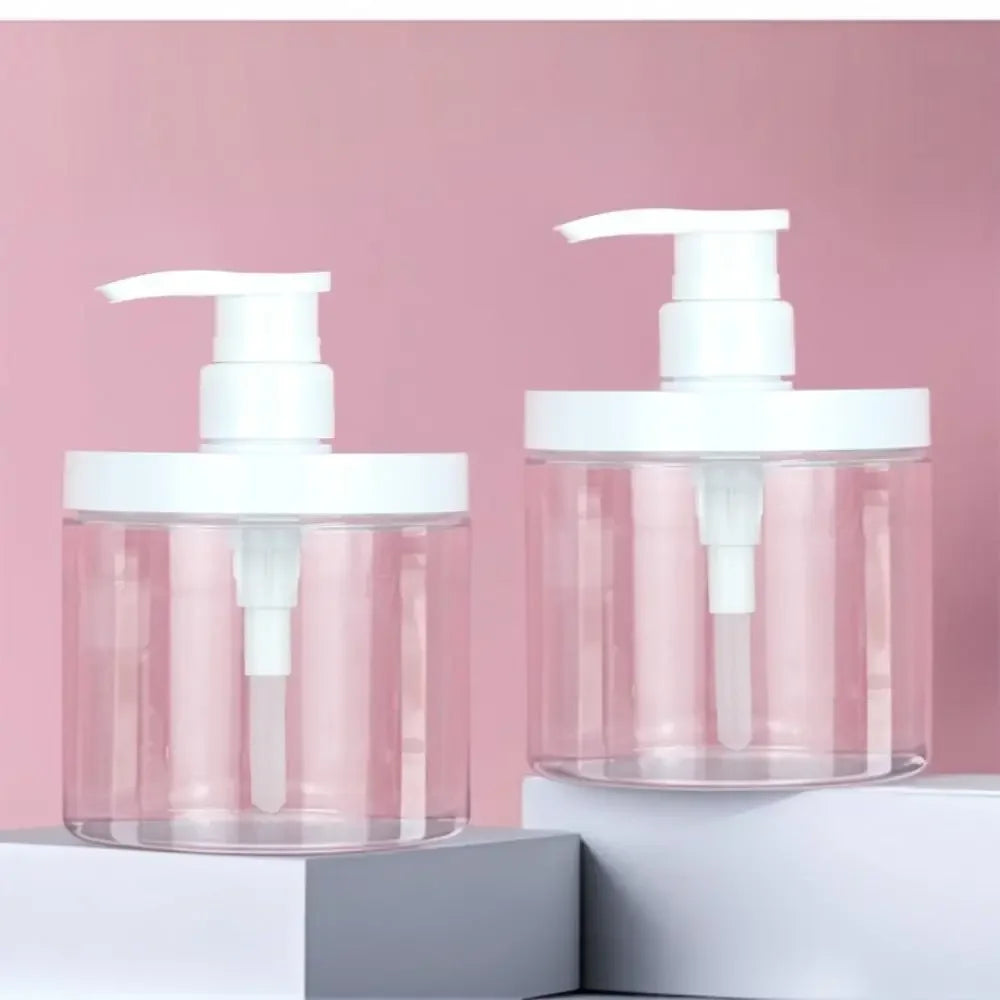 Refillable Pump Dispenser Bottle 500ml & 1000ml | Shampoo Lotion Pump Dispenser Bottle QXL