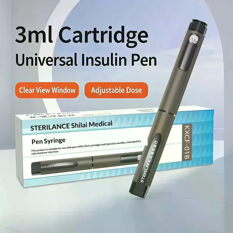 YOVIP 3ml Reusable Insulin Injection Pen | Precise Dosing Insulin Injection Pen QXL