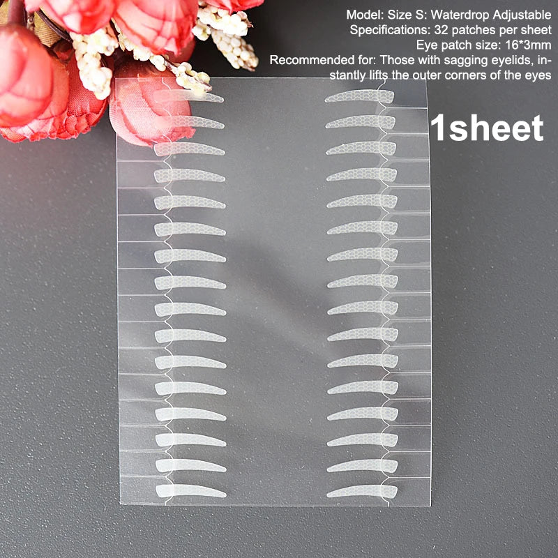 32-Pc Invisible Double Eyelid Tape | Waterproof Eye Stickers Eyelid Tape Stickers QXL S