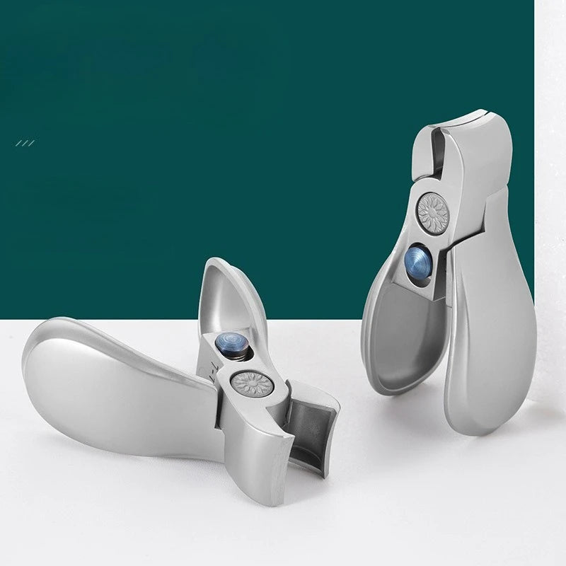 Wide-Jaw Stainless Steel Nail Clipper | Anti-Splash Design Nail Clipper QXL