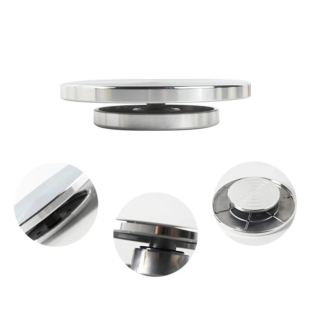 Aluminum Alloy Double-Sided Sculpting Turntable | 5 Sizes Sculpting Turntable QXL