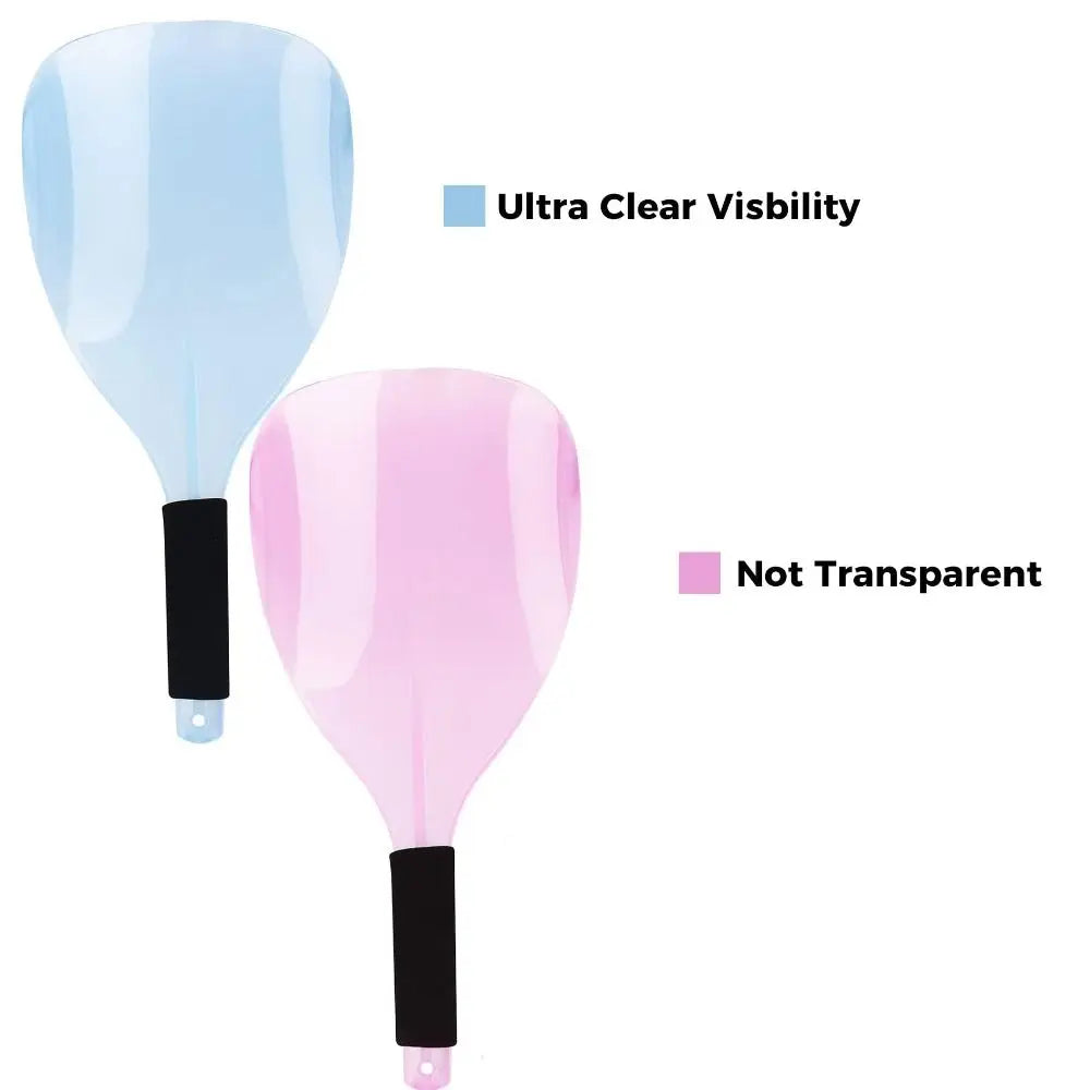 Hairspray Face Shield – Transparent Reusable Makeup Protector Hair Styling Shield QXL