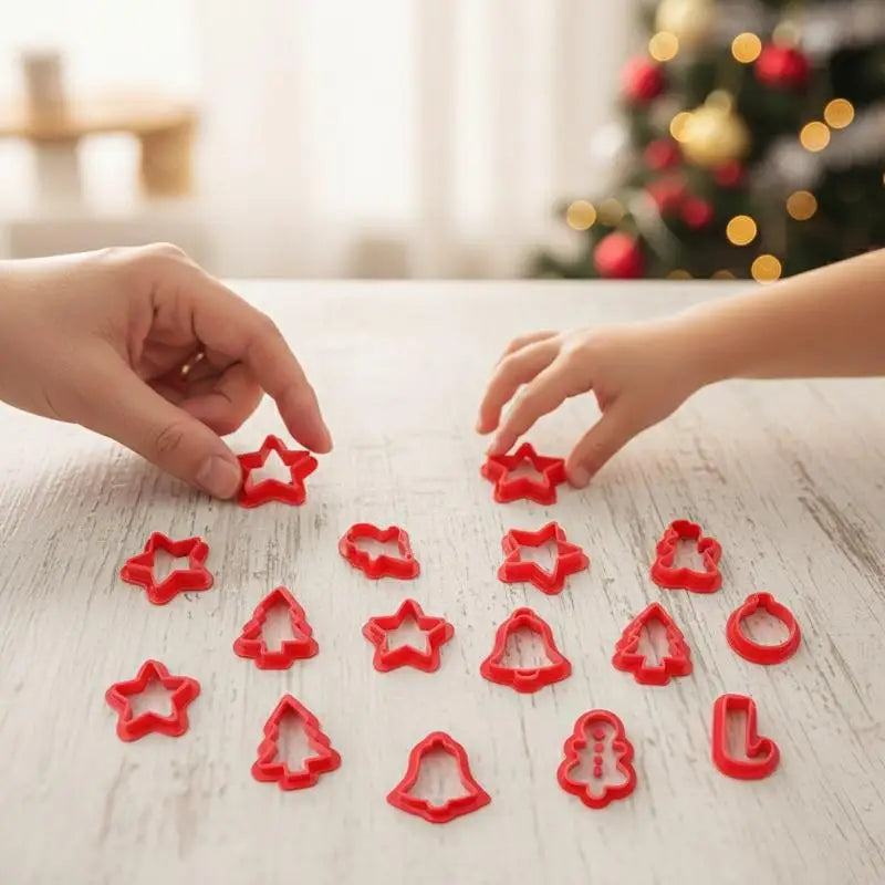 Polymer Clay Earring Cutter Set | Multi-Shape Jewelry Craft Tools Clay Cutter Set QXL