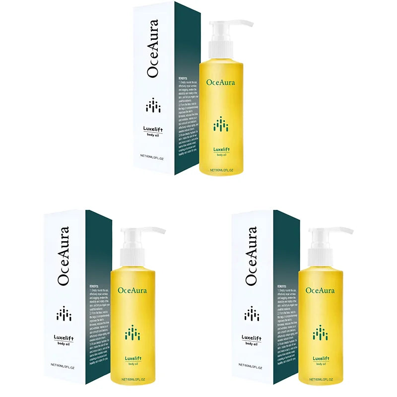 OceAura Body Firming Oil – Hydrating, Brightening & Nourishing Body Care Oil QXL 3pcs