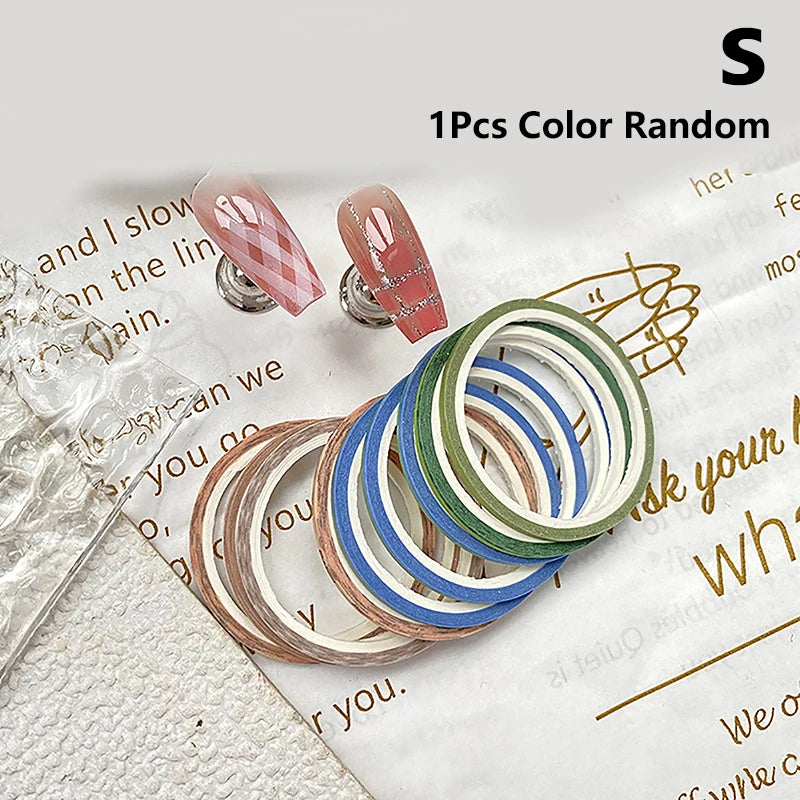 Nail Art Striping Tape Roll | DIY Manicure Line Guide Nail Art Tape QXL 2mm