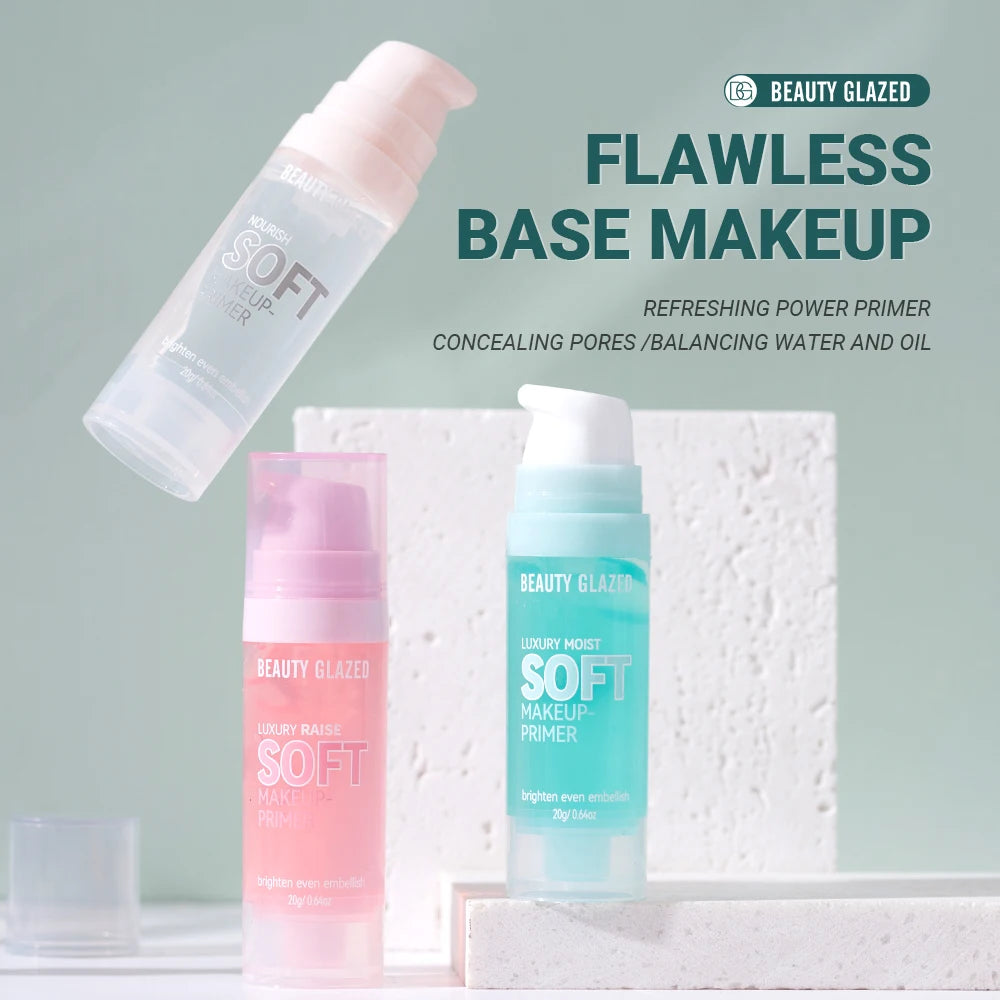 Beauty Glazed Hydrating Makeup Primer 20g – Brightening, Waterproof Makeup Primer QXL