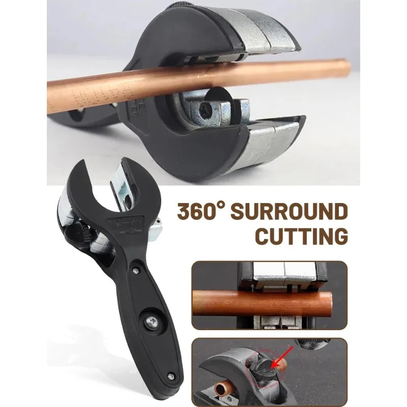 Ratchet Pipe Cutter 8–29mm | Copper, PVC & Aluminium Tubes Ratchet Pipe Cutter QXL