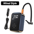 EAFC 150PSI Wired & Wireless Car Tire Inflator Pump Tire Inflator Pump QXL Wired Style